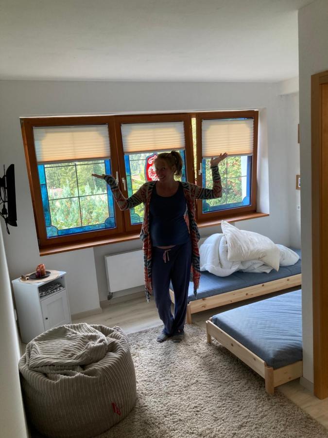 Ferienhaus Wieswald 埃尔瓦尔德 外观 照片